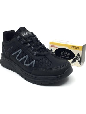 Wickers Ortopedik Erkek Günlük Rahat Kışlık Kauçuk Kaymaz Taban Outdoor Suya Dayanıklı Spor Ayakkabı 40-44