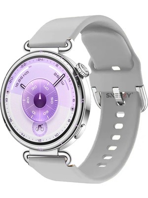 Huawei Watch Gt6 41MM Ile Uyumlu Yumuşak Purelux Soft Tokalı Silikon Kordon
