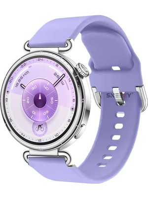 Huawei Watch Gt6 41MM Ile Uyumlu Yumuşak Purelux Soft Tokalı Silikon Kordon