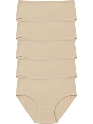 PK40003 Büyük Beden Yüksek Bel Külot 5 Li Paket