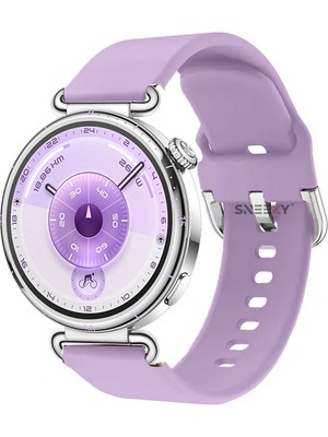 Huawei Watch Gt6 41MM Ile Uyumlu Yumuşak Purelux Soft Tokalı Silikon Kordon