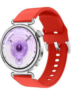 Huawei Watch Gt6 41MM Ile Uyumlu Yumuşak Purelux Soft Tokalı Silikon Kordon