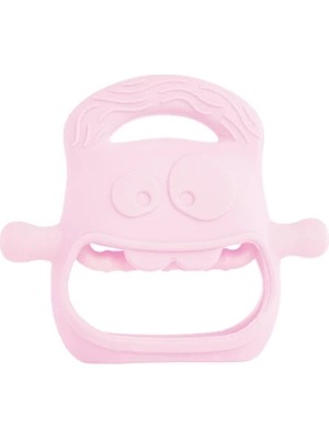 Pembe Bebek Silikon Diş Kaşıyıcı