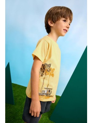 Mayoral Palmiyeli 3'lü Erkek Takım - Sarı