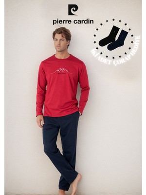 Erkek %100 Pamuk Uzun Kollu Pijama Takımı OL.PC.6101.001
