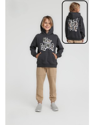 Nev Folver Erkek Sweat - Antrasit