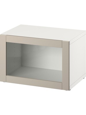 Raf Ünitesi, Beyaz-Açık Gri-Bej, 60X42X38 Cm, Sındvık