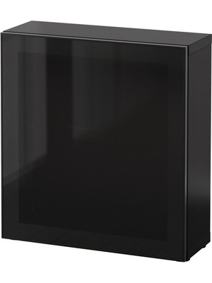 Raf Ünitesi, Venge-Siyah-Füme Cam, 60X22X64 Cm, Glassvık