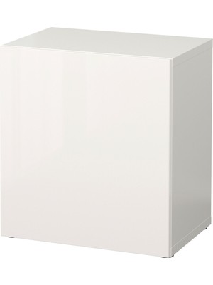 Raf Ünitesi, Parlak Cila-Beyaz, 60X40X64 Cm, Selsvıken