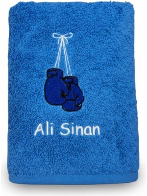 Isimli Boks Temalı Antreman Havlusu 50X90 cm
