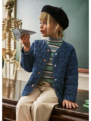 Mayoral Yumuşak Denim Kaban - Lacivert