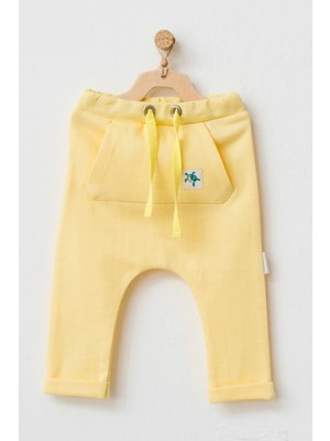 Basic Bebe Pantolon - Sarı