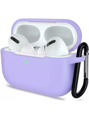 Apple Airpods Pro 3 (2025) Uyumlu Mat Silikon Kılıf 1 Kalite +Kanca