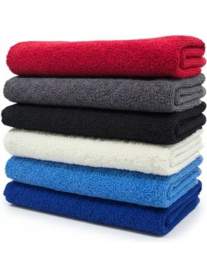 Isimli Fitnes  Antreman Havlusu Siyah 50X90 cm