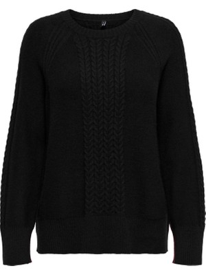 15351112 Onlkatıa Ls Cabel Ls O-Neck cc Knt