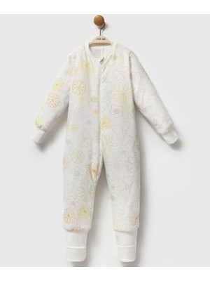 Moi Noi Fermuarlı Bisiklet Yaka Uyku Tulumu Çoraplı Patikli 2,5 Tog