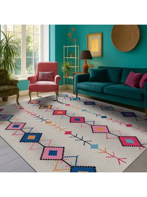 Renkli ve Desenli Halı – Salon ve Yatak Odası Için Modern Halı