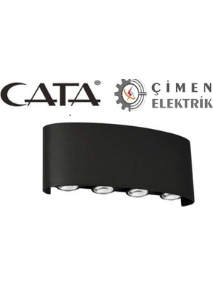 Cata Ct 8013 15W Dış Mekan LED Aplik Amber