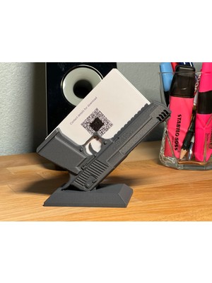 Desert Eagle Tasarımlı 3D Kartvizitlik