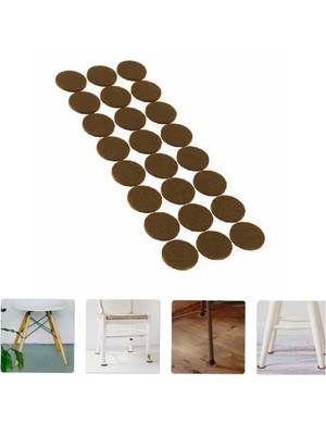 Yuvarlak Mobilya Koruyucu Keçe 24'lü Paket