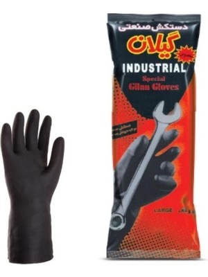 Siyah Renkli Endüstriyel Eldiven