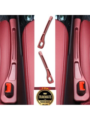 Ford F 150- Super Crew 2021-2022-2023-2024-2025 Araba Koltuk Kenar Boşluk,organizer,ikili Set Bordo