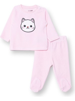 Hellobaby Yenidoğan Kadife Patikli Alt-S