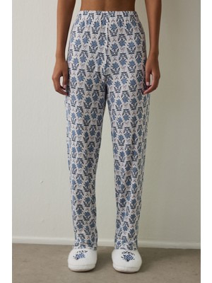 Penti Çiçekli Tea Time Termal Etkili Pijama Altı