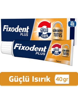 Fixodent Plus En İyi Tutuş Diş Protez Yapıştırıcı Krem 40 gr