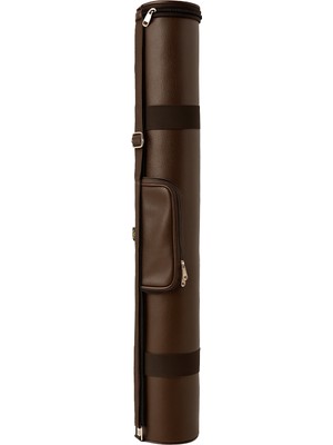 Yuga Suni Deri Proje Tüpü Cepli 10,5 cm Kahverengi