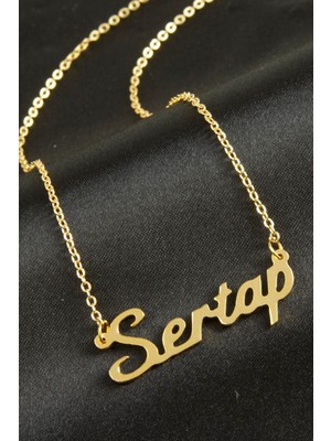 Msa-Shop Sertap Isimli Kolye -Sarı
