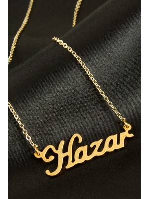 Msa-Shop Hazar Isimli Kolye -Sarı