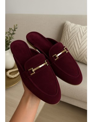 Kadın Babet Toka Detaylı Şık Rahat Ortopedik Günlük Terlik