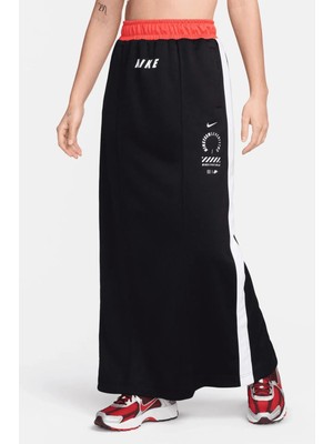 Nike Sportswear Maxi Skirt Kadın Uzun Spor Etek Siyah