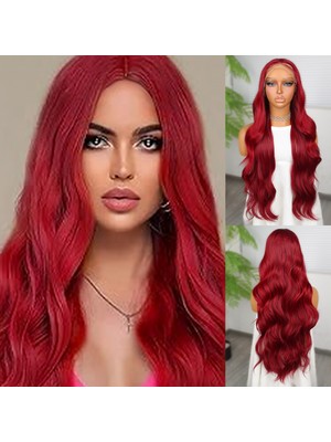 Lastik Tokalı At Kuyruğu Kabarık Afro Dalgalı / Koyu Kumral - Lisinya