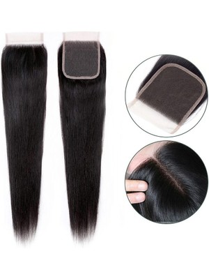 Peruk Tepesi Doğal Renk (Closure) 18INCH - Lisinya