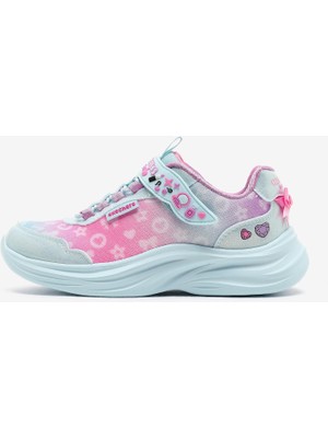 Skechers Power Jams 2.0 Büyük Kız Çocuk Mavi/multi Spor Ayakkabı 302199L Aqmt