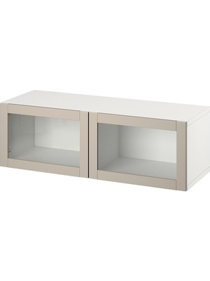 Raf Ünitesi, Beyaz-Açık Gri-Bej, 120X42X38 Cm, Sındvık