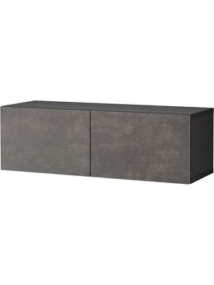 Raf Ünitesi, Venge-Koyu Gri, 120X42X38 Cm, Kallvıken