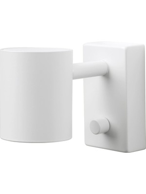 Duvar Lambası, Beyaz, 11 cm