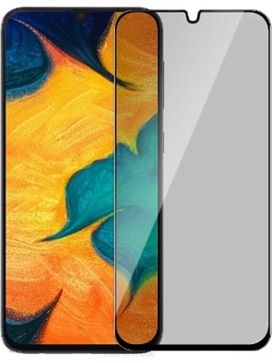 Fibaks Samsung Galaxy M32 Tam Kaplayan Hayalet Ekran Koruyucu Gizli Cam