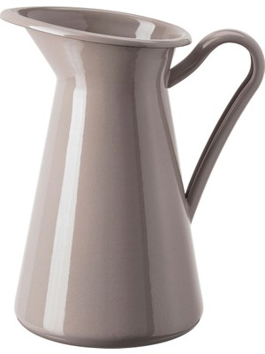 Vazo/sürahi, Koyu Gri-Bej, 22 cm