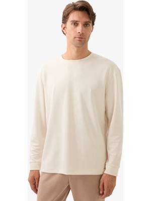 Erkek T-Shirt 40826 - Beyaz
