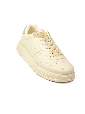 Babalı 158 Darkstep Krem Kadın Sneaker