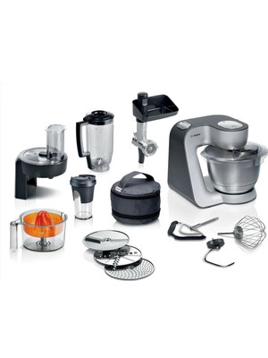 Gümüş Renkli 1000 W Metalik Mutfak Makinesi, Seri 4, MUM58359