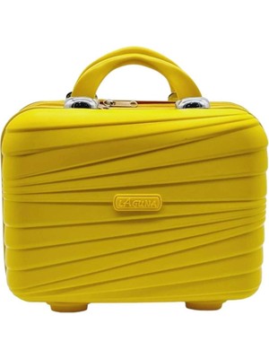 Dayanıklı Çok Amaçlı Seyahat ve Makyaj Çantası, Sarı Renk