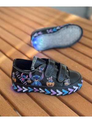 Stitch Kız Çocuk Ayakkabı, Kız Çocuk Günlük Ayakkabı ( 31-35 Numara Arası Işıksızdır )
