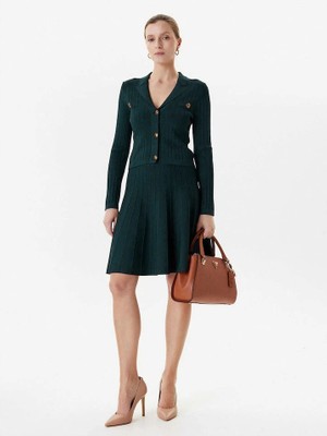 Guess Felicit Kadın Çok Renkli Triko Hırka W5YR11Z0130-A807