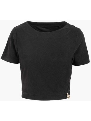 Guess Prisca Kadın Siyah Modal Karışımlı Top W5YP14KAQL2-JBLK