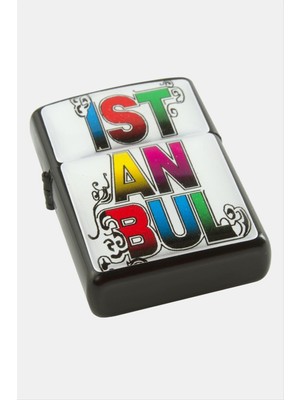 Sepetim Istanbul Taşlı Çakmak-Siyah